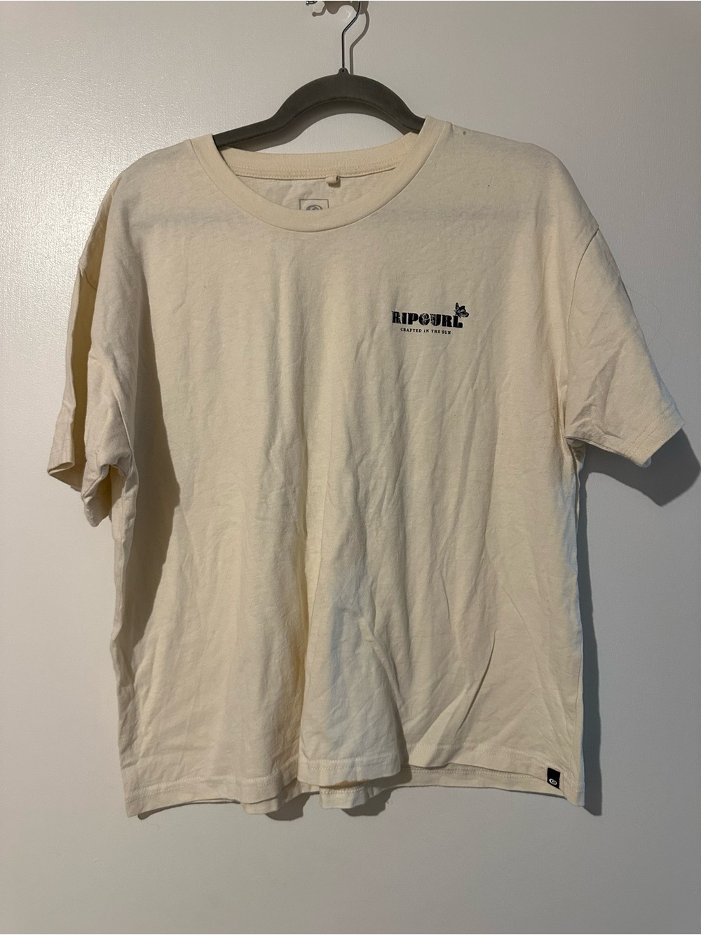 O'Neill Cream Short-Sleeve Logo Tee